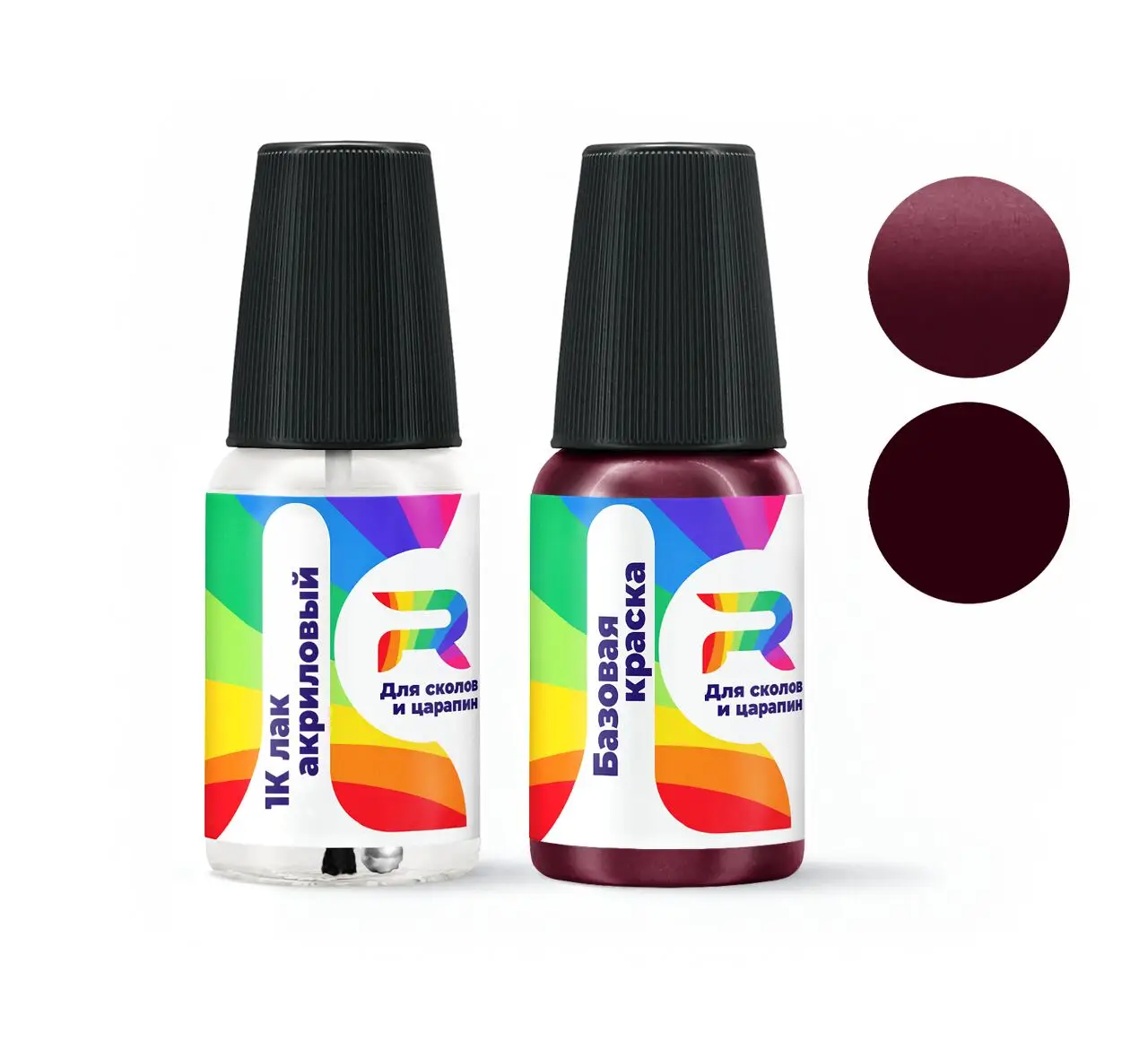 Подкраска for scratches and chips Ford 9rtewta me 9rte M9 2twbtc MC - Hot Magenta (base paint mother of pearl double layer |