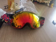 COPOZZ-Gafas de esquí de tamaño pequeño para niños, máscara antiniebla doble UV400, para esquiar, GOG-243