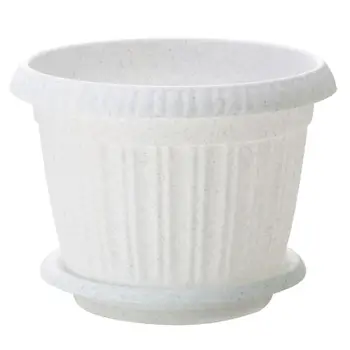

Pot for colors Tahiti D 130 mm with Stand No 1 marble