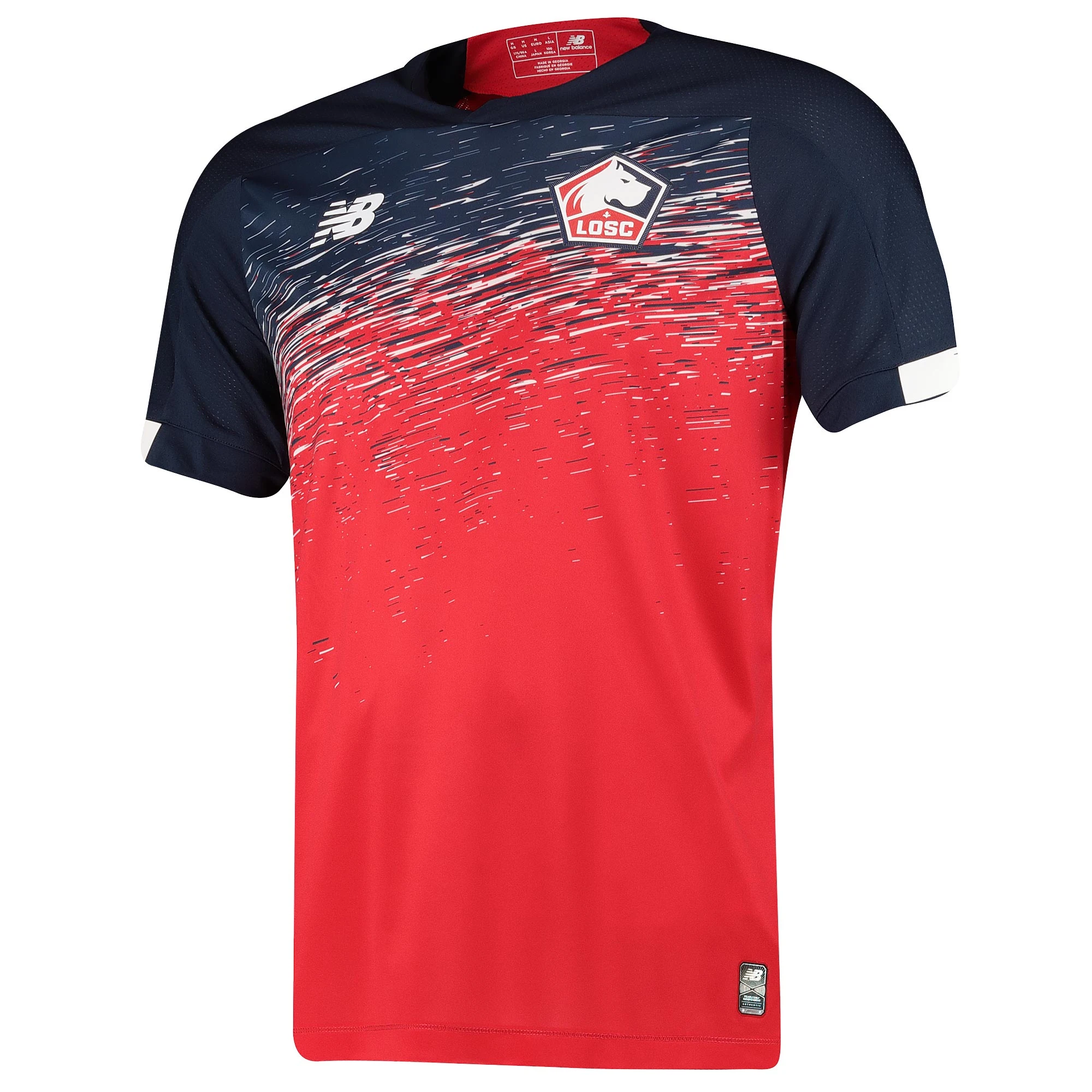 Un pan realidad voltaje LOSC LILLE camiseta de fútbol rojo, producto ORIGINAL de equipo con  licencia, Copa Mundial de Europa, Liga de Francia, 1 transpirable|Camisetas  de fútbol| - AliExpress