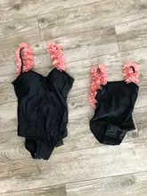 Bañadores a juego para madre e hija, traje de baño floral para mamá y para hija, bikini a juego para familia, ropa de baño para madre e hija, moda de baño a juego para familia
