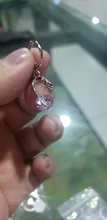 Pendientes de aro de Plata de Ley 925 con colgante de corazón, conjunto de joyería de cristal de circonia cúbica, suministros para fiesta