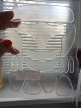 Almohadillas de silicona VIP Link, parches antigripal, pegatina de extracción, cara, cuello, etiqueta adhesiva para ojos, 16 Uds.