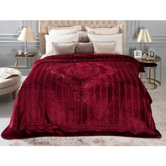 

Madame Coco 100% Polyester Oisemont Model 200x220cm Double Size Turkish Blanket