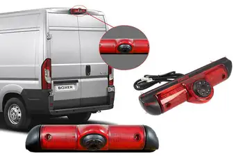 

Reverse camera specification for Van Fiat Ducato Peugeot Boxer Citroen Jumper With Led third brake light rear lights