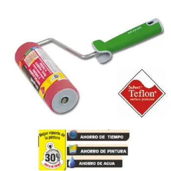 

ROLLER 180X50MM FIBER TEFLON FINISH SUPERFINE IRON/METAL