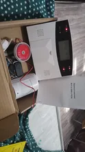 Sistema de alarma para el hogar, kit de sensor de sirena con control remoto, aplicación Android con cable e inalámbrico, LCD de seguridad, PSTN, Wifi y gsm