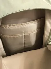 SEETIC-mochila sencilla de nailon para mujer, morral escolar informal, de viaje, resistente al agua, Color sólido