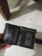 Cards Wallet Chain-Bag Multi-Functional Leather Bifold RFID Slim Designer Purse-Coin-Pouch