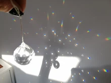 Glass-Ball Chandeliers Shinning-Prism Crystals Suncatcher Clear For-Sale 30mm/40mm 1piece
