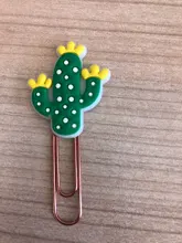 1 Uds creativos de Corea de dibujos animados marcador estudiante Clip marcador Clip de Metal Clip con forma de papel decorativo pequeño Pin