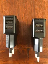 Adaptador de CA Universal, fuente de alimentación de 5V, 2A, CA a CC 220C a 5V, cargador, enchufe europeo, convertidor de teléfono móvil, Doble puerto