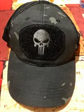 Hat Airsoft-Cap Snapback Mesh Sun-Visor Skull Skeleton Baseball Trucker Military Hunting