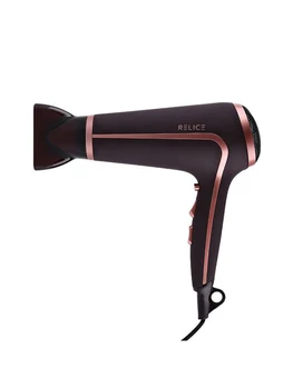 

Professional hair dryer relice hd-301, three heat settings, Button supply cold air, hub