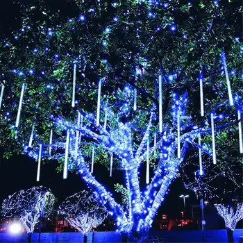 

Garland "icicle" 30 cm, color-blue