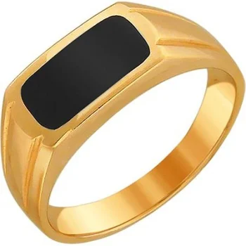 

Esthete print with 1 Onyx in red gold