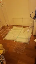 Fold-able Pet Playpen Iron Fence Puppy Dog Cat Kennel House Kitten Room 12/10/8/6 pcs