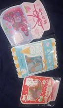 VanYi-adhesivo de papelería Kawaii, pegatinas coreanas de escritorio, dibujos animados, pegatina decorativa para uso diario, 45 Uds./PVC
