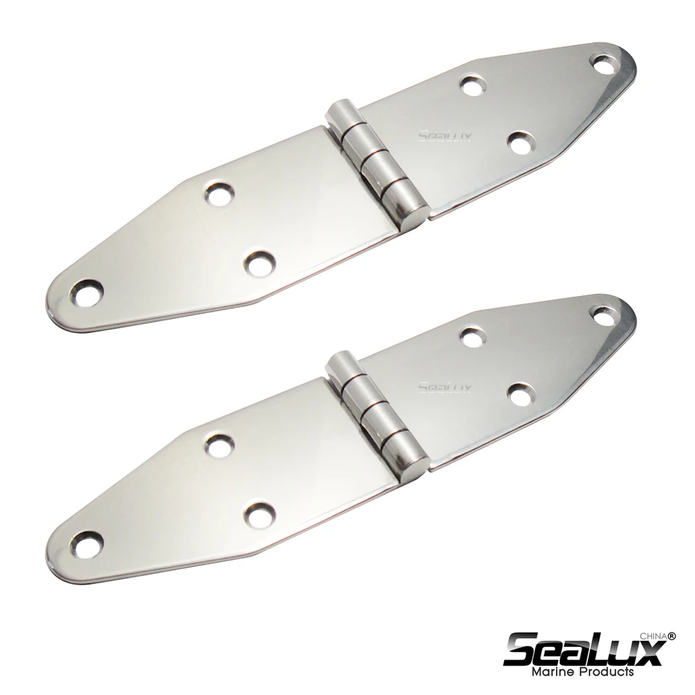 Sealux 2 stücke pro packung Edelstahl 304 Tür scharnier lange typ für alle nutzung RV Boot Haus – Detail 7