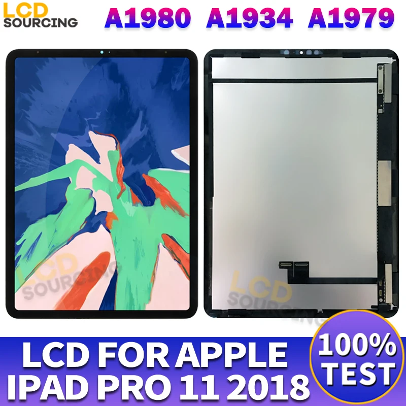 LCD For Apple iPad Pro 11 2018 LCD Display A1980