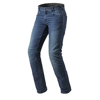 

FPJ021 - 6352-34 - Rev It Corona Medium Blue Motorcycle Jeans (L32) (W34)