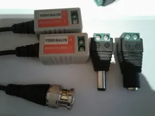 1/2/10 Uds 12V DC hombre conector hembra DC enchufe conector BNC potencia CCTV DC Cable 2,1mm x 5,5 adaptador BNC para la luz de tira llevada