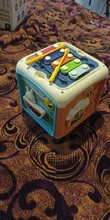 Cubo de actividades para bebés, juguetes 7 en 1 para niños pequeños, juguete educativo, clasificador de formas, Musical, cuentas, laberinto, Discovery, juguetes para aprendizaje