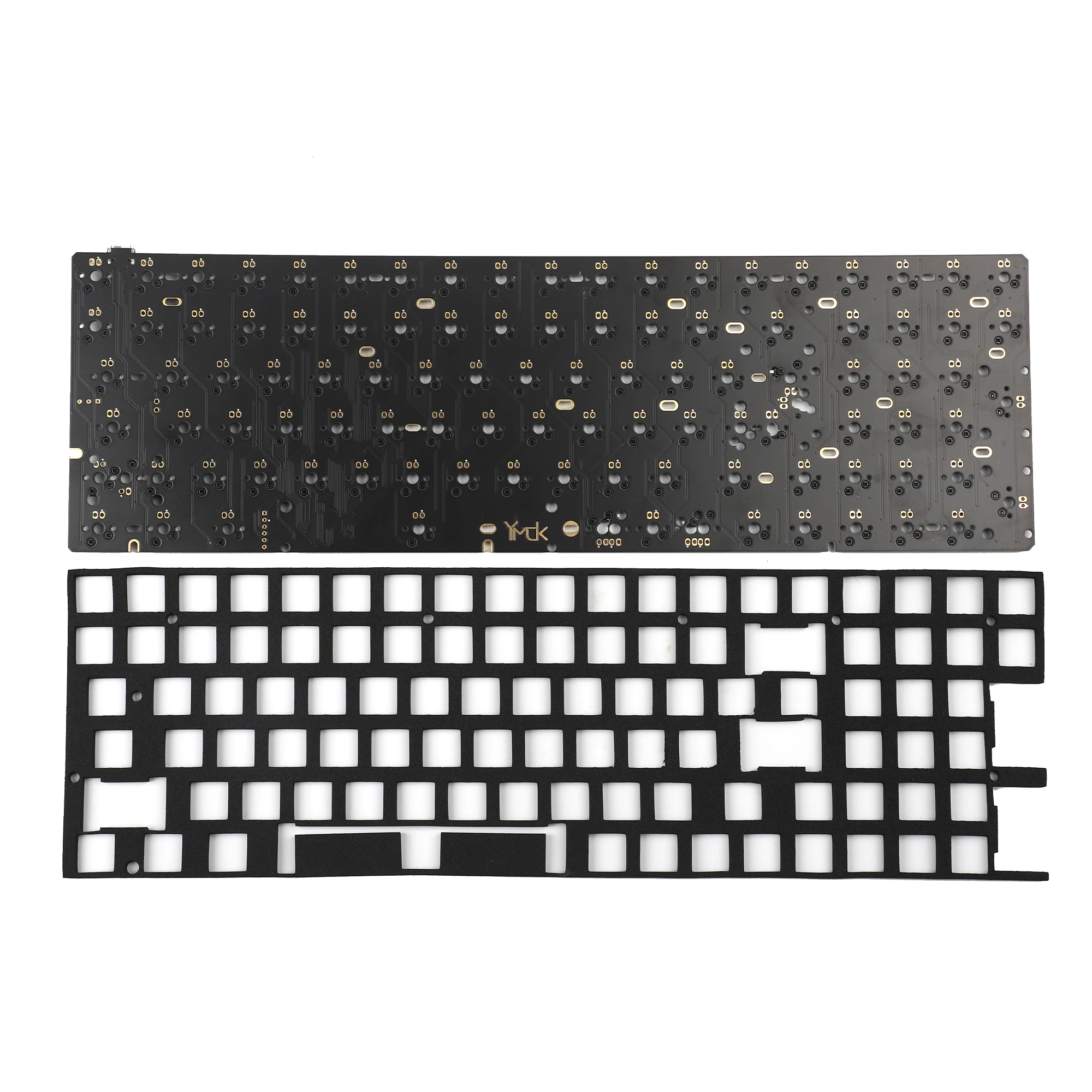 Placa Pcb Case Espuma para Ymdk 96 e Melodia 96 Pro Rgb Nym96 Ymdk96 Algodão Mudo