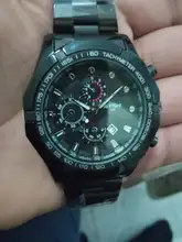 Smat-Reloj de pulsera de cuarzo deportivo para hombre, resistente al agua, con fecha, correa de acero de lujo