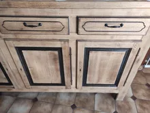 Tiradores para mobiliario, pomos, manijas de cocina, cajón, armario, color negro