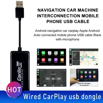 

Carlinkit USB CarPlay Dongle für Android Auto Kopf Einheit Bildschirm Touch mit iOS Carplay System Neue Upgrade-Version