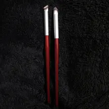 2 unids/set arte de uñas cepillo UV Gel de dibujo y pintura manicura pluma herramientas DIY accesorio pigmento de pluma de pintura uña