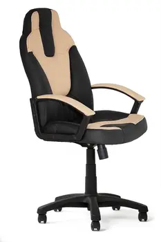 

Chair "Neo 2" (Neo 2) Pu black + beige leather)