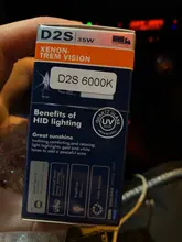 Bombillas de Xenón HID para faros delanteros de coche, superbrillantes, OEM, 35W, D2S, 4300K, 6000K, haz alto/bajo