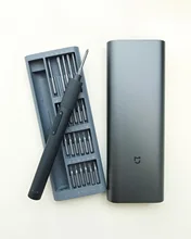 Xiaomi Mijia eléctrico Kit de destornilladores de precisión 2 de Control de par 400 tornillo 1 tipo-C recargable de aluminio magnético caso