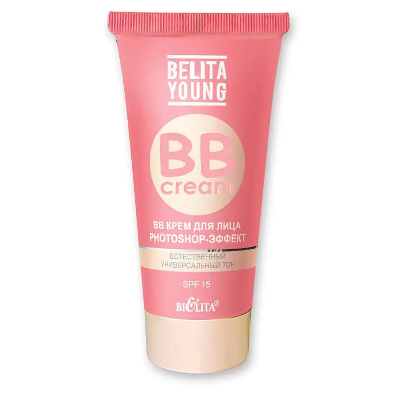 BB-face cream Photoshop-effect natural universal tone Belita Young