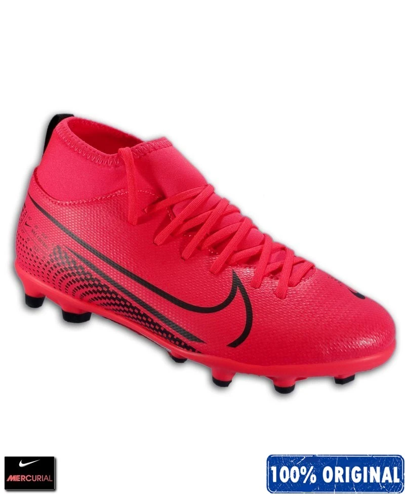 pereza Humanista Jane Austen Bota Fútbol Nike MERCURIAL SUPERFLY 7 Club para Niño color Rojo Carmesi  FG/MG|Calzado de fútbol| - AliExpress