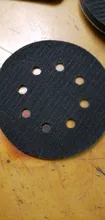 Almohadilla de interfaz de protección de superficie ultrafina, 5 pulgadas (125mm), 8 agujeros, almohadillas de lijado y discos de lijado de gancho y bucle, G8TB