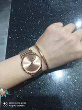 Las mujeres de lujo relojes estrellada romántica esfera azul de malla de correa de acero inoxidable Ultra-Delgado Shengke cuarzo Reloj de pulsera Reloj de Mujer