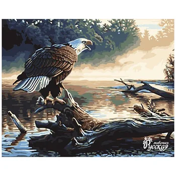 

"drawing"," painting by numbers"," painting by numbers kit"," painting by numbers"," painting kits", 'Morning hunting, "40*50 cm"