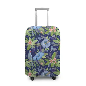 

Suitcase cover 3D parrots