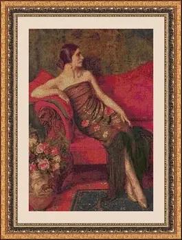 

CROSS STITCH KIT PANDATHREAD GREAT PAINTERS 32628