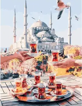 

Painting by numbers GX 34798 Tea Party in Istanbul 40*50
