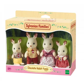 

Set "family of chocolate rabbits" Sylvanian Families