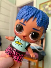 LOL SURPRISE-Juego de ropa para niños, con vestido brillante de abeja reina, Punk, con traje ostentoso, con cuerpo de niño, muñecas como juguete de colección