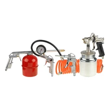 Краскораспылитель пневматический STAYER 06487-H5(Объем 1 л, шланг 5 м, регулировка расхода краски, сопло 1,4 мм