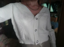 DEAT-cárdigan de punto liso con botones para mujer, Jersey holgado de manga larga con cuello en V, moda de otoño y primavera 2021, 13T281