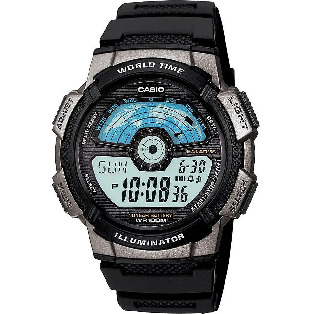 Наручные часы Casio AE 1100W 1A мужские цифровые|Цифровые часы| |