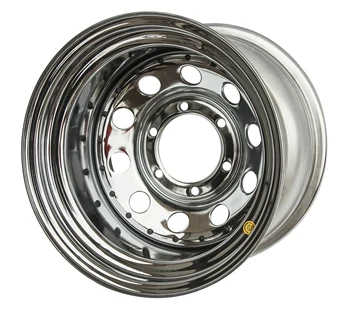 

Disc reinforced Nissan Navara D40 3.0TD steel chrome plated 6x114,3