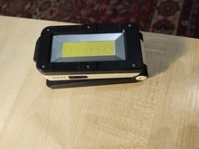 LED Flashlight Bottom-Magnet-Design Adjustable Usb Rechargeable Multifunctional COB 180-Degree